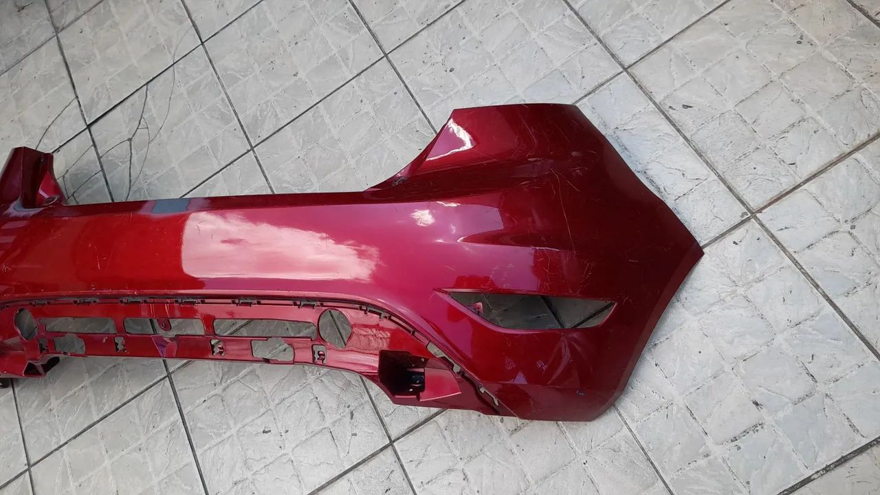 Parachoque traseiro New Fiesta Hatch 2013 2014 2015 2016 - Foto 2