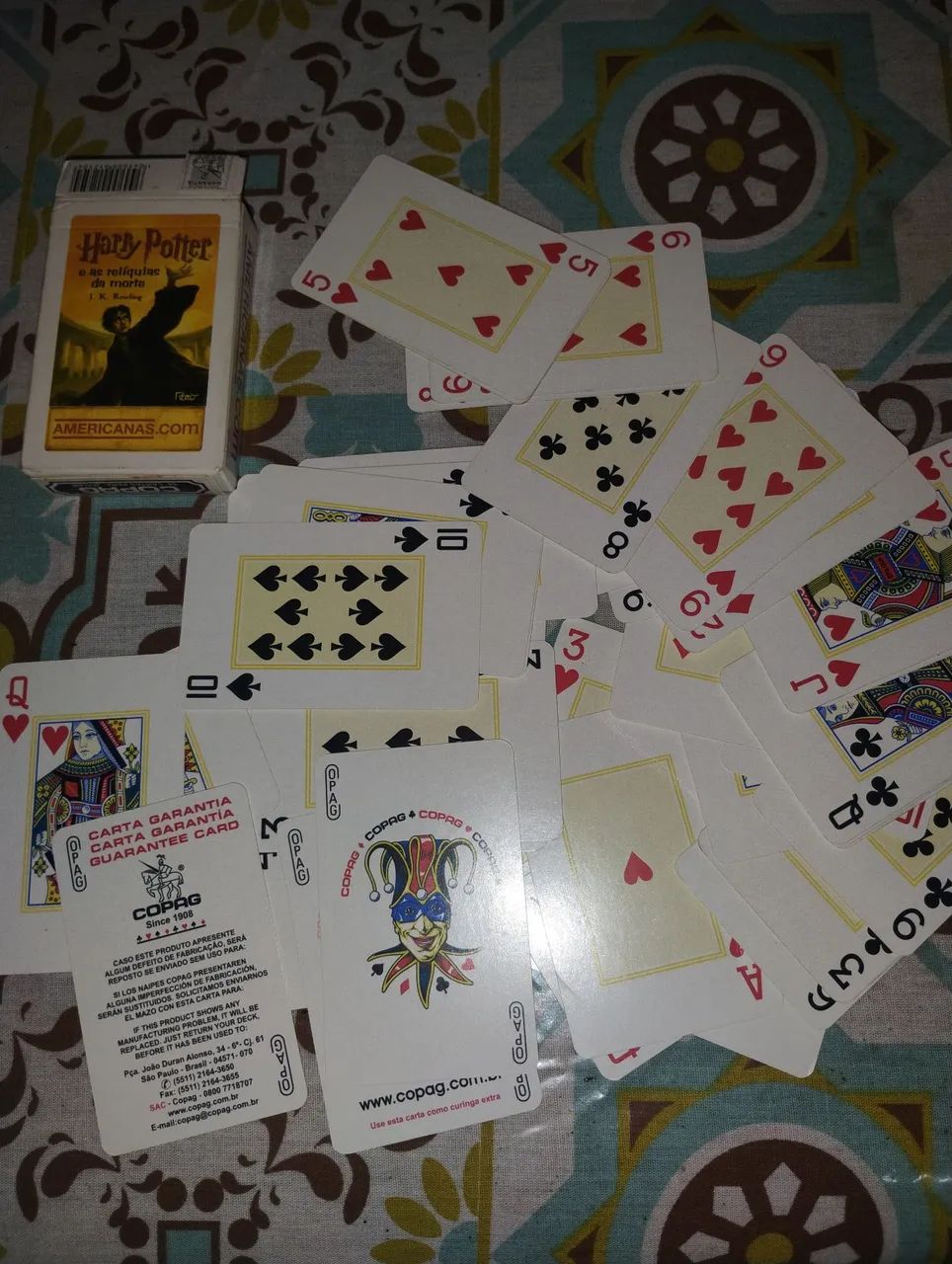 Vendo um baralho do Harry Potter com 54 cartas - Foto 5