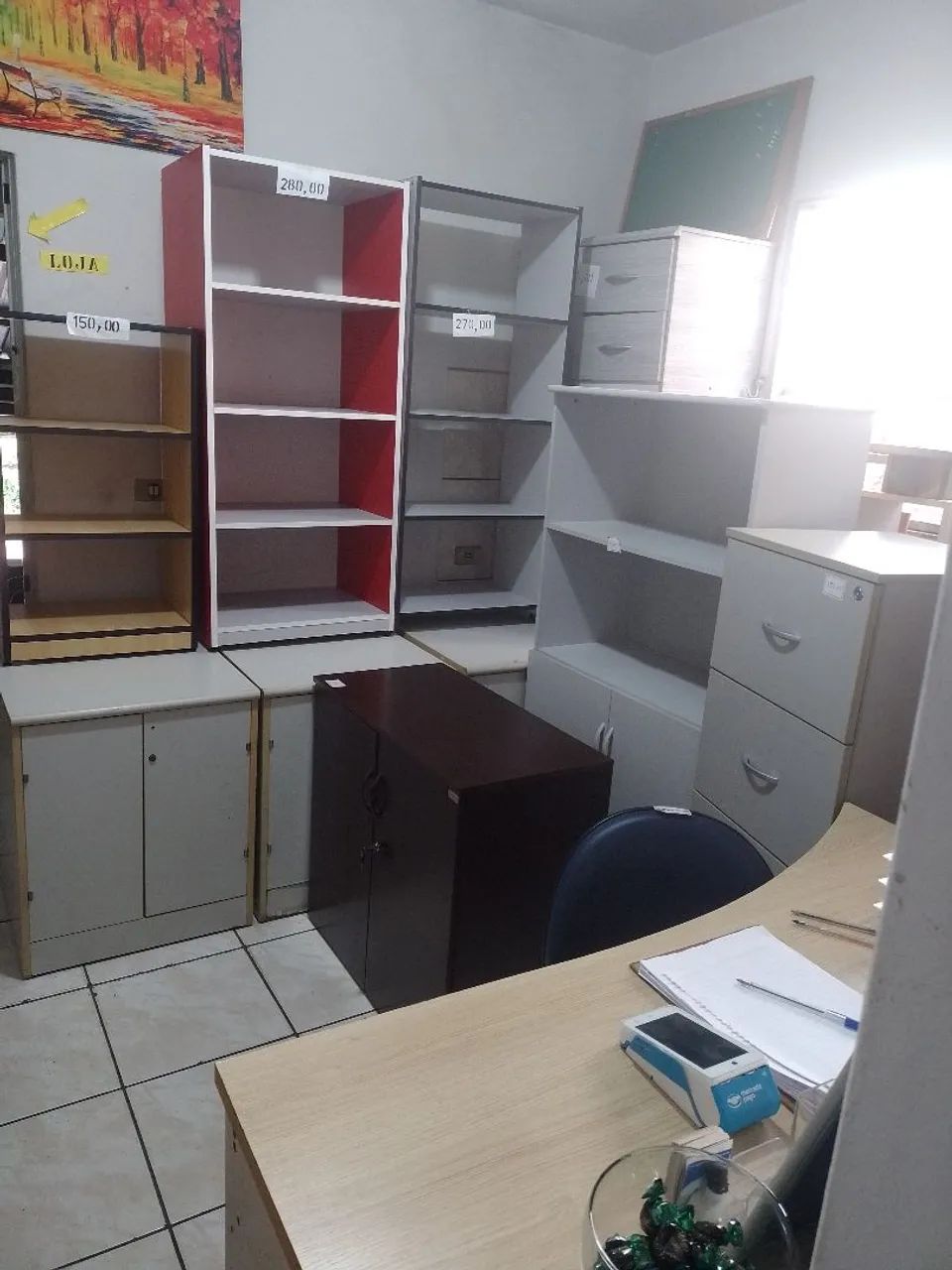 Móveis para escritório semi novos e usados  - Foto 2