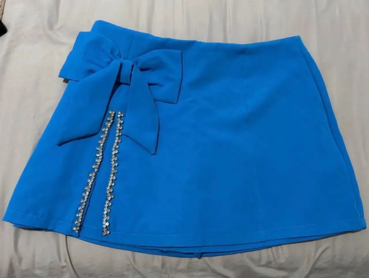 Saia azul Tamanho G - 40 - Foto 3