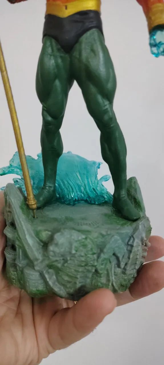 Aquaman impressão 3D resina - Foto 3