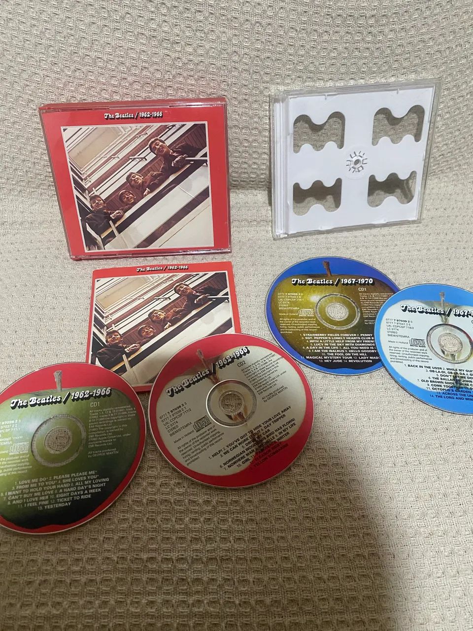 Coleção  cd Beatles 