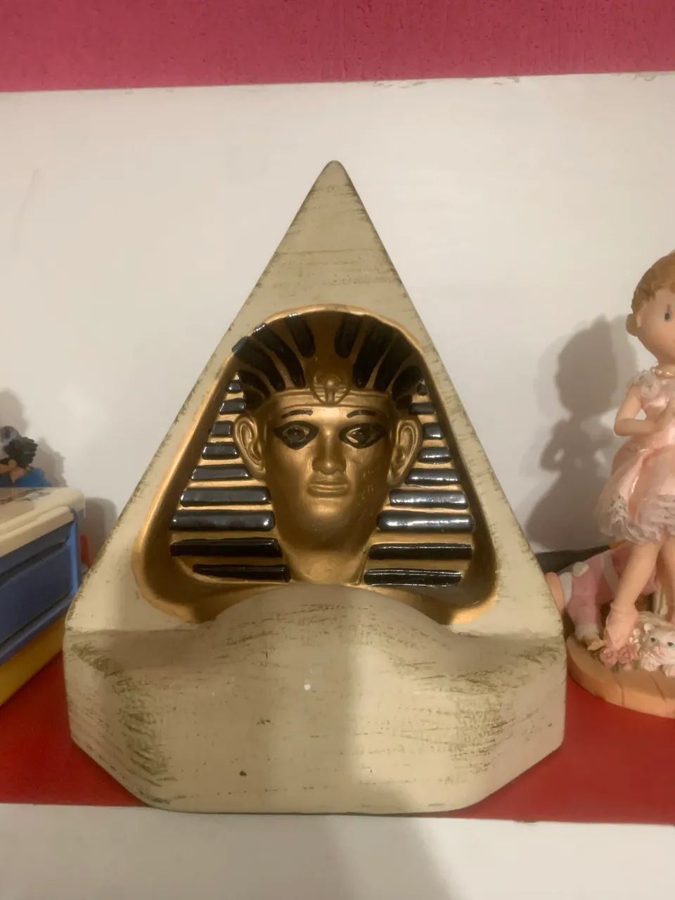 Egyptian Pharaoh-shaped Pyramid Lamp