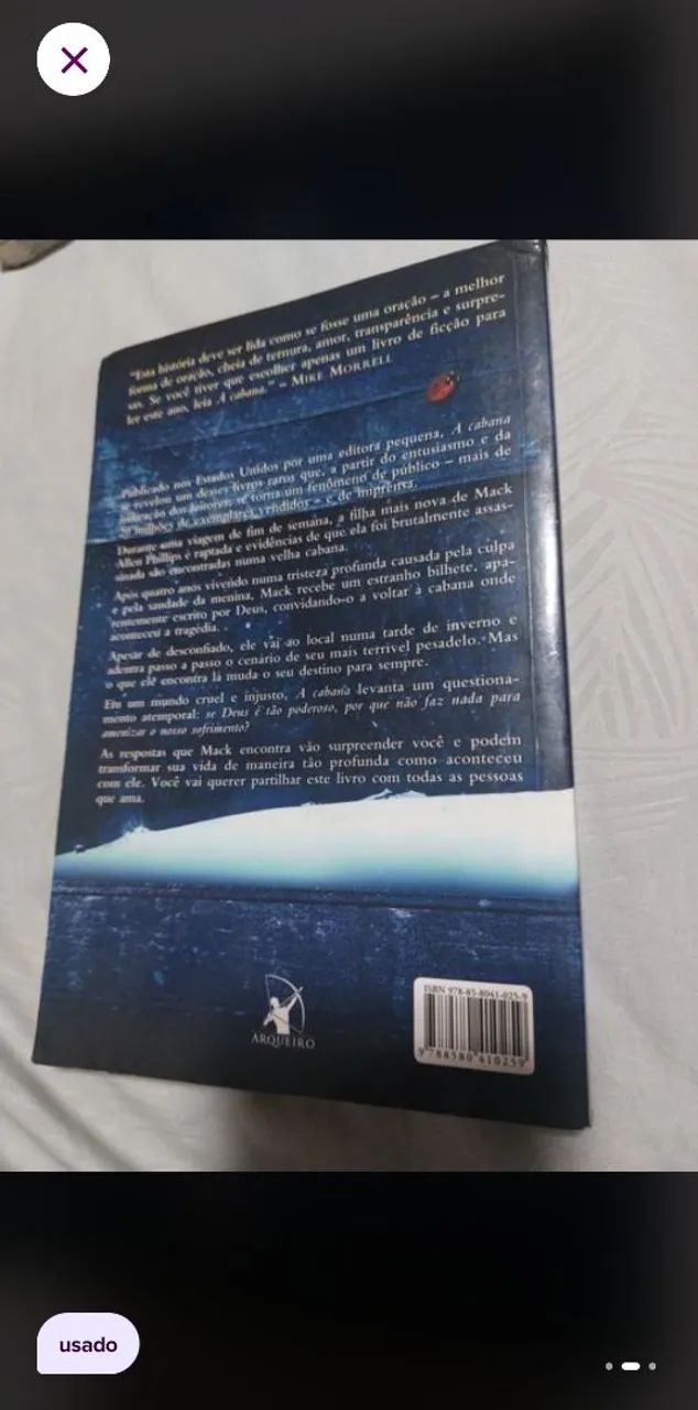 Livro A Cabana  - Foto 2