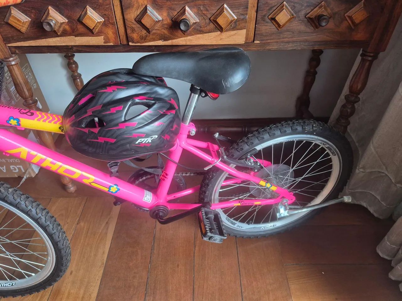 Bicicleta rosa 