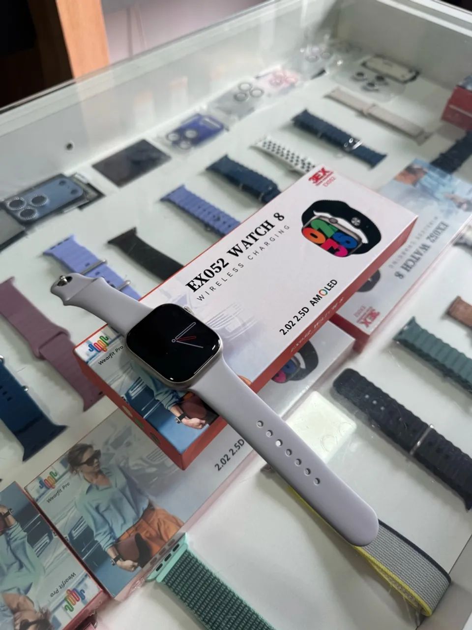 Smartwatch Series 8 + 2 Pulseiras - Foto 3