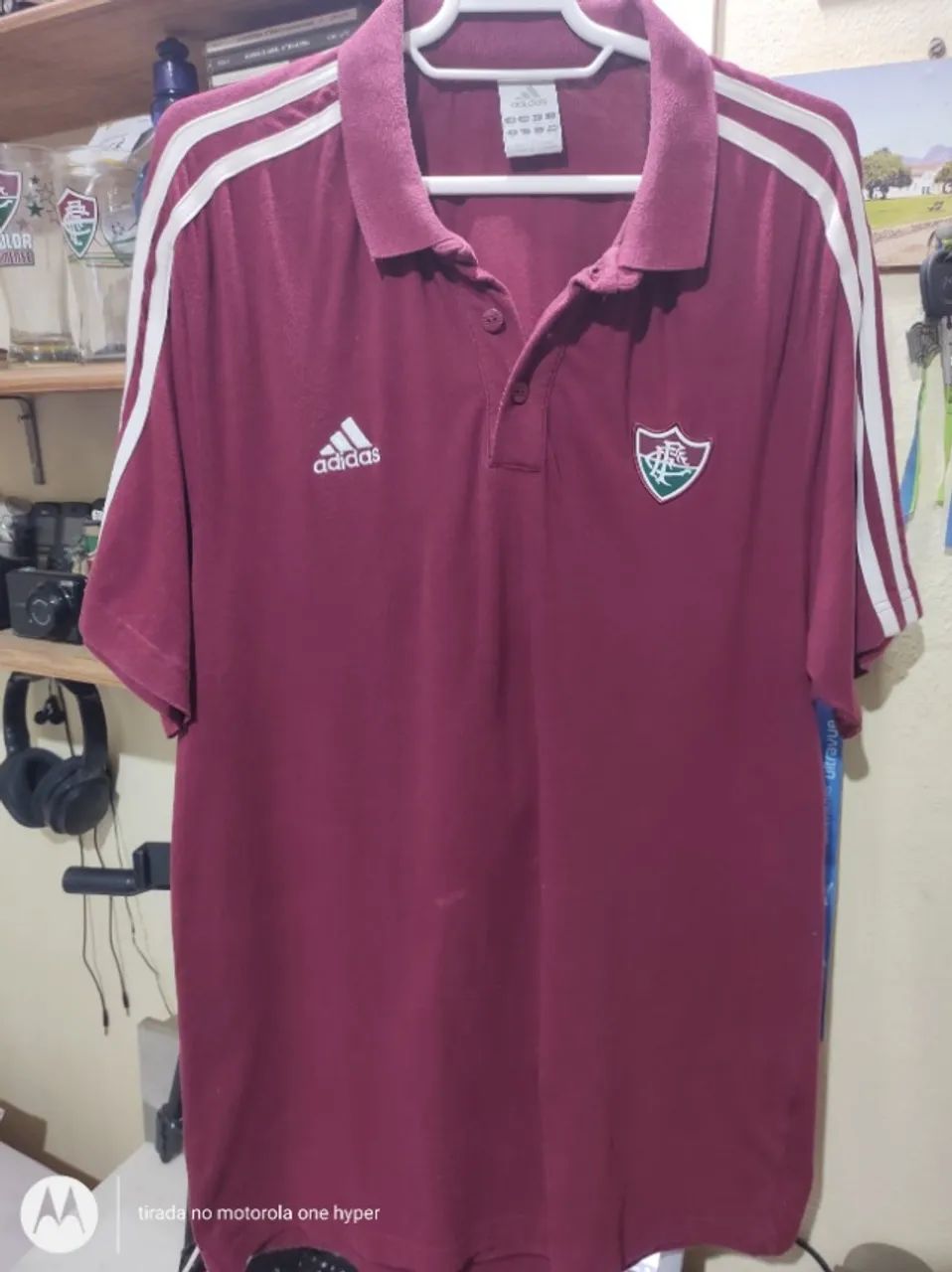 Camisa Fluminense Grená Adidas ORIGINAL