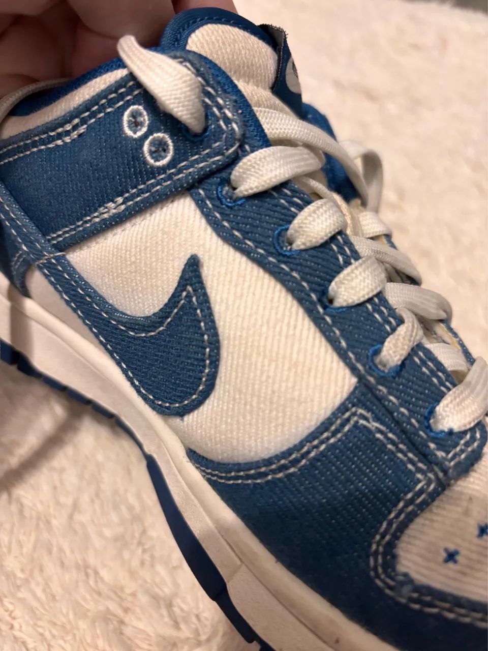 Nike Dunk Low Sashiko Industrial Blue - Foto 5