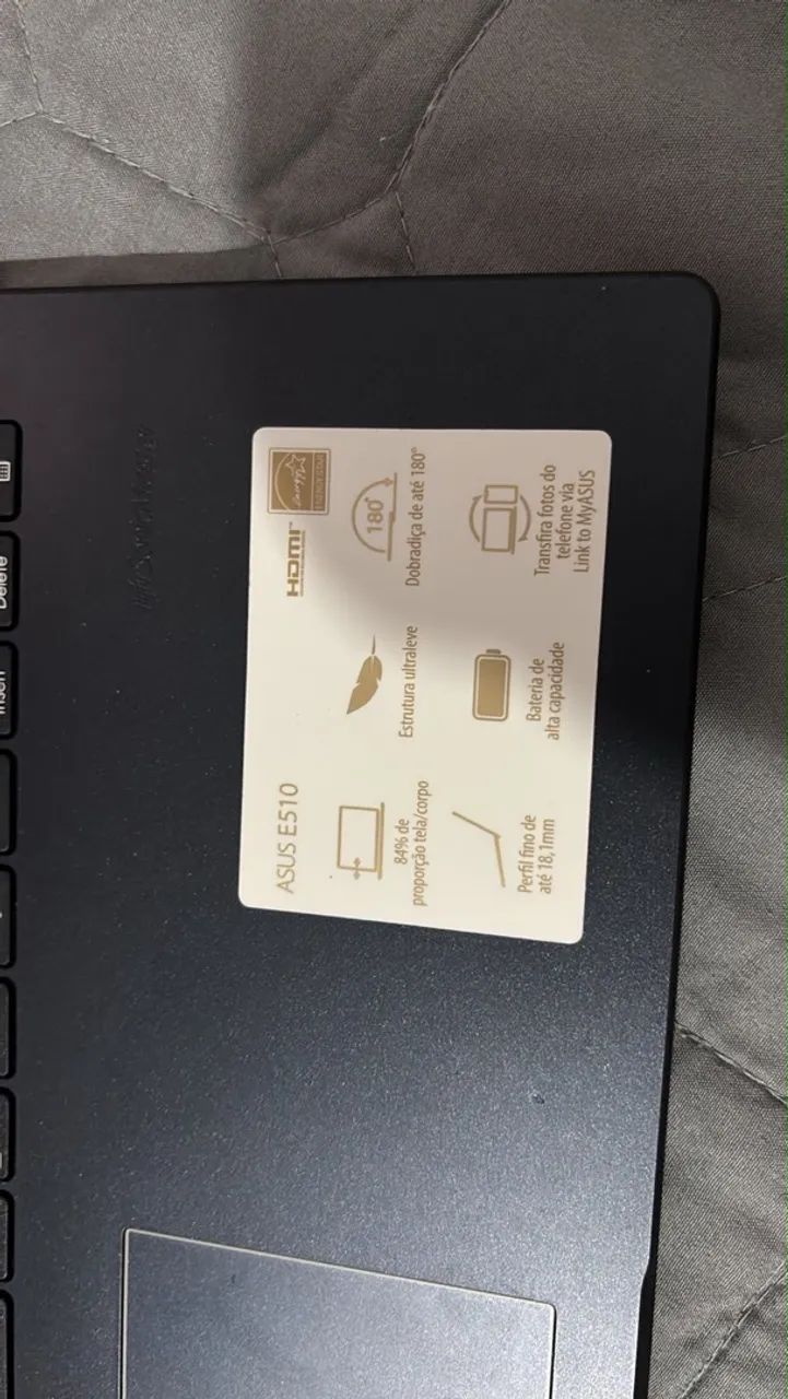 Notebook ASUS E510 - Foto 3