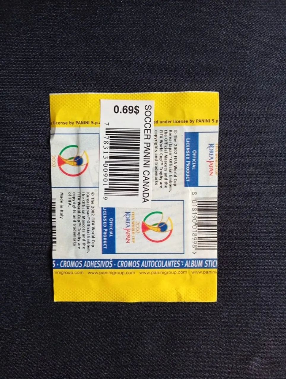 Envelope lacrado da Copa do Mundo de 2002 - Foto 2