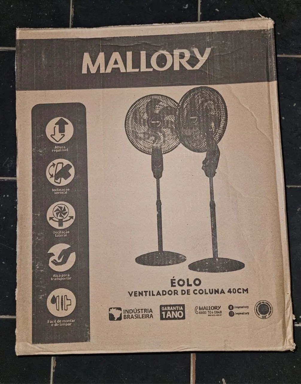 Ventilador de coluna Marllory 