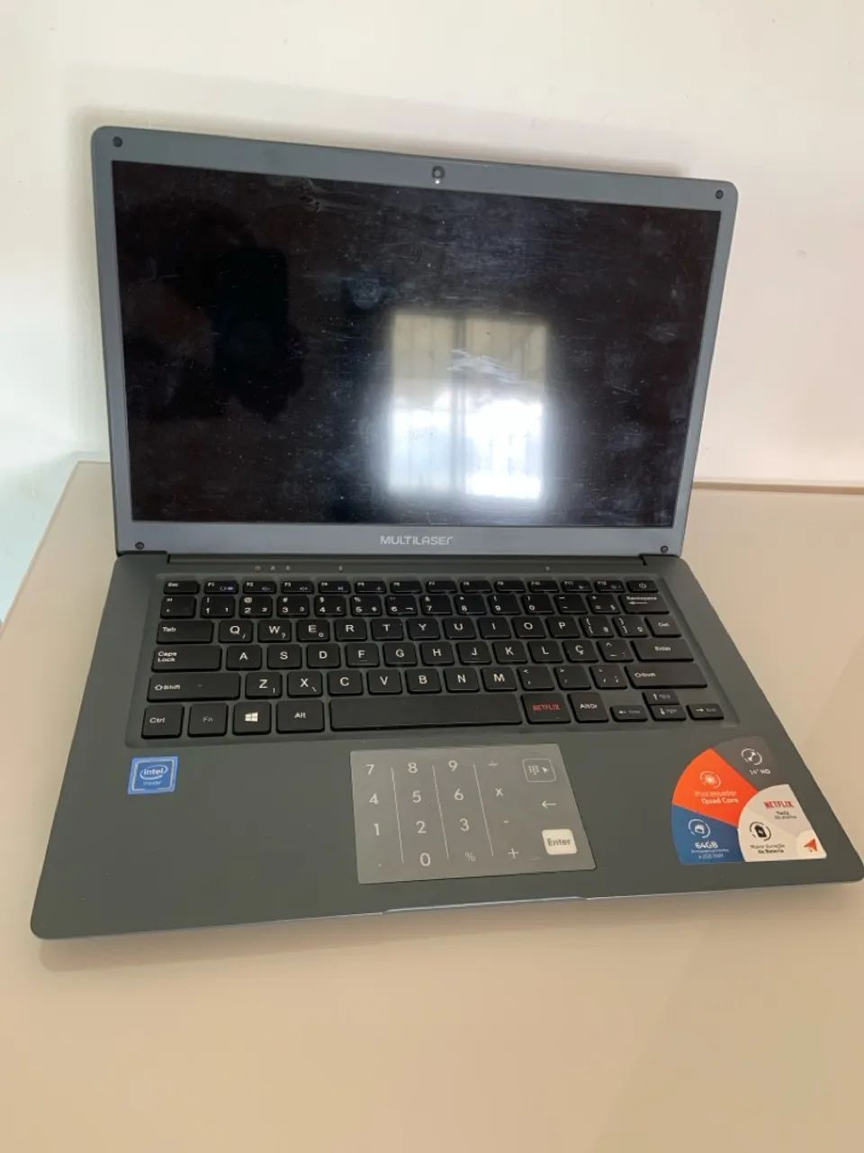 Notebook Excelente estado -MultiLaser Perfeito para estudo e trabalho 