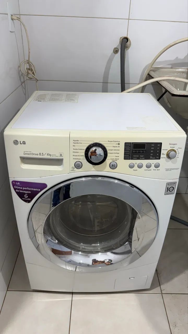LAVA E SECA LG 8,5KG - FUNCIONANDO PERFEITAMENTE! - Foto 2