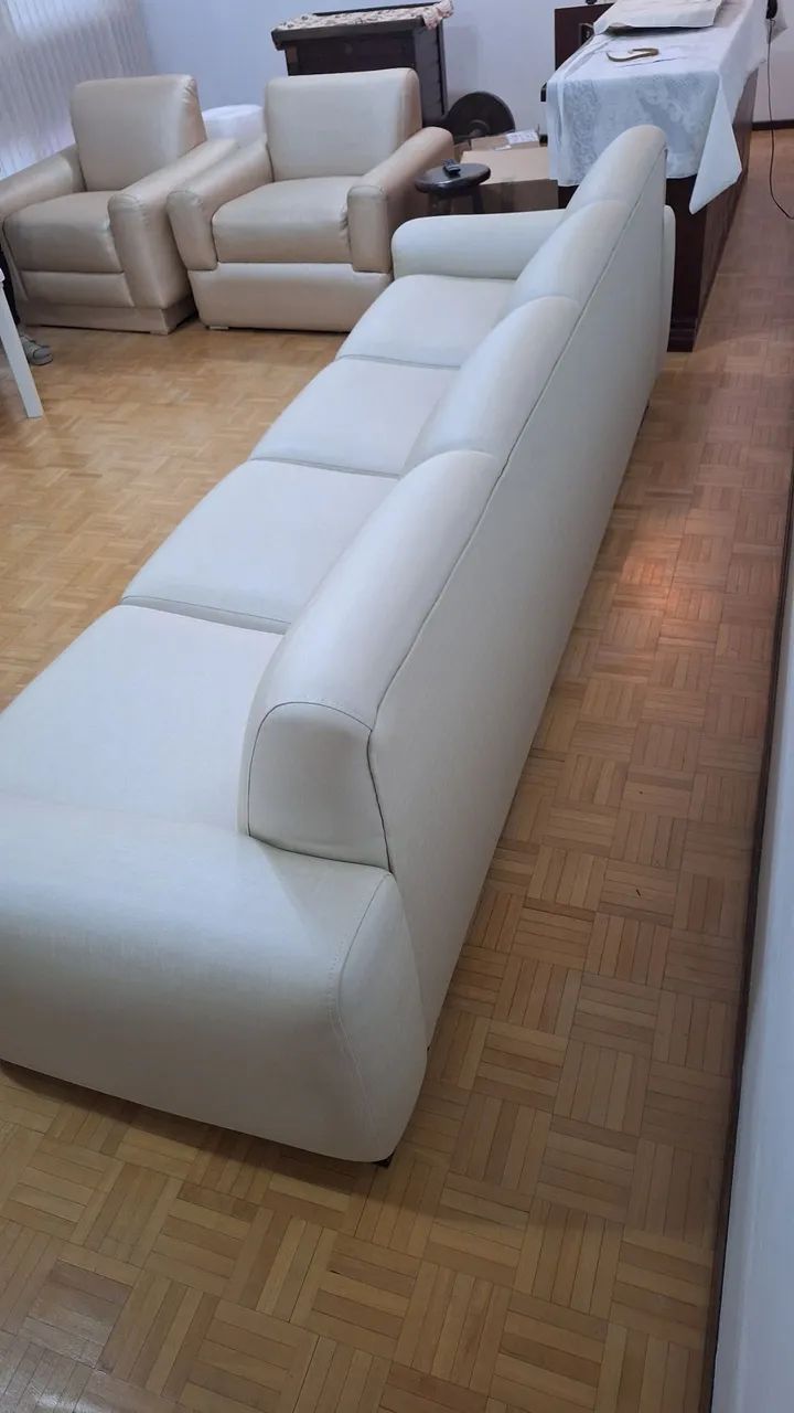 Sofa 4 lugares  - 2,60 m x 80cm - tecido factor - Foto 2