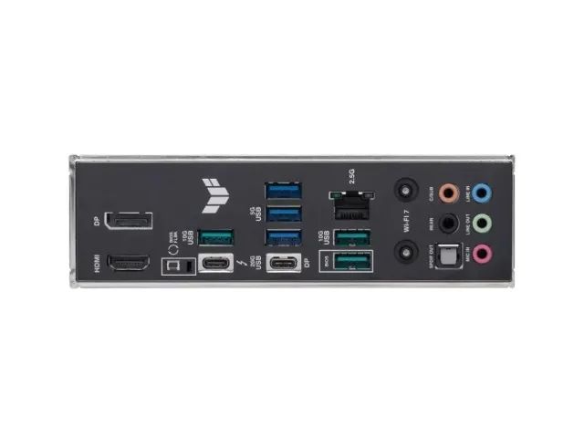 MB ASUS TUF GAMING Z890-PLUS WIFI p/ Intel LGA1851 4xDDR5/2xPCI-e/4xSATA/4xM.2 - Foto 3