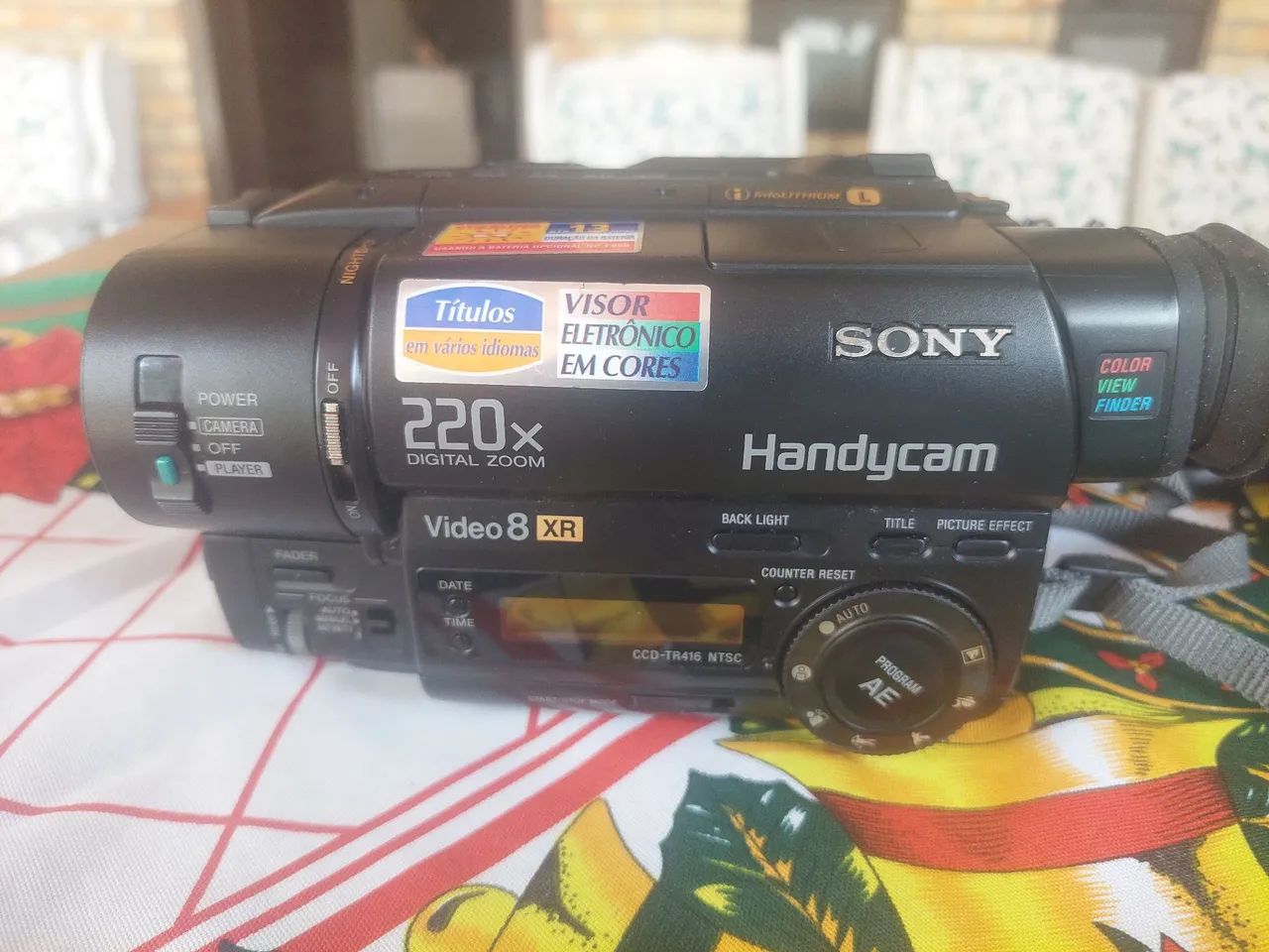 FILMADORA SONY HANDYCAM VÍDEO 8