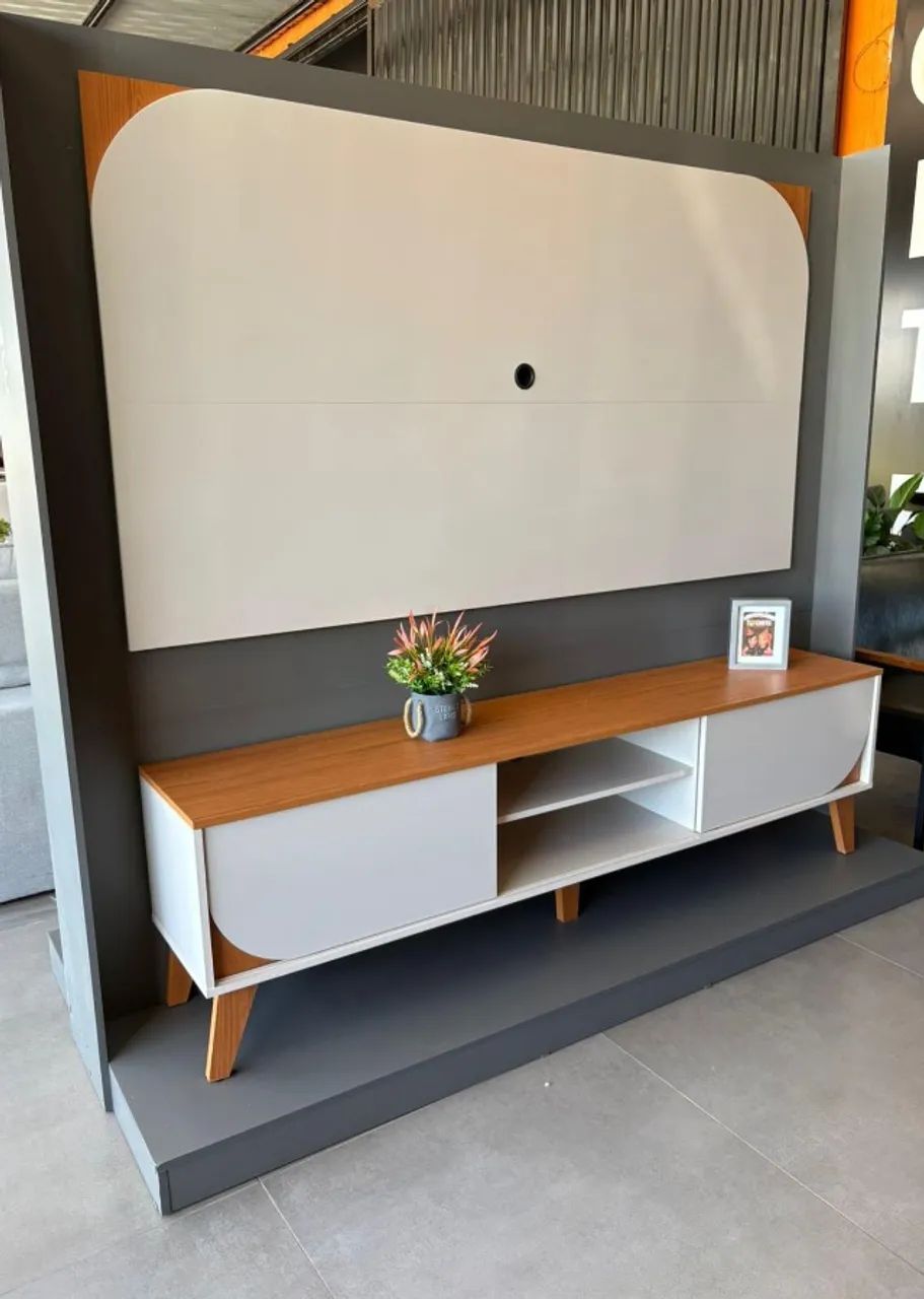 conjunto painel e rack