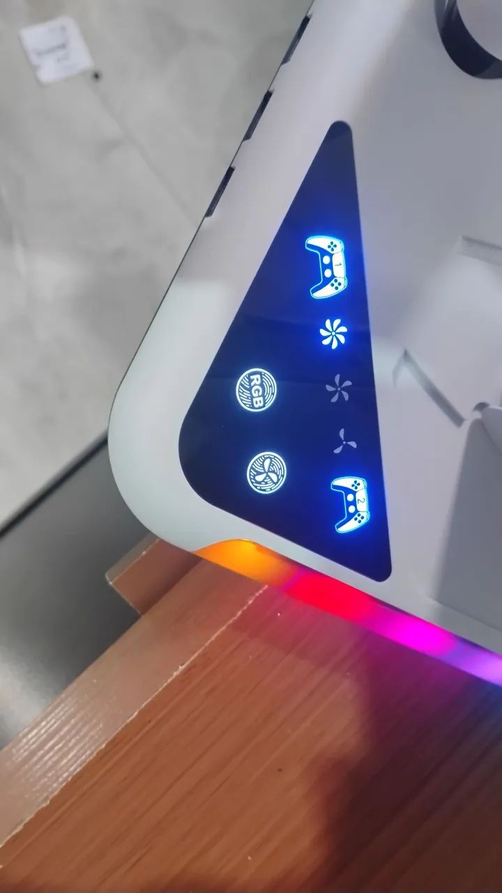 SUPORTE COM REFRIGERAMENTO PS5 SLIM, FAT E PRO - Foto 2