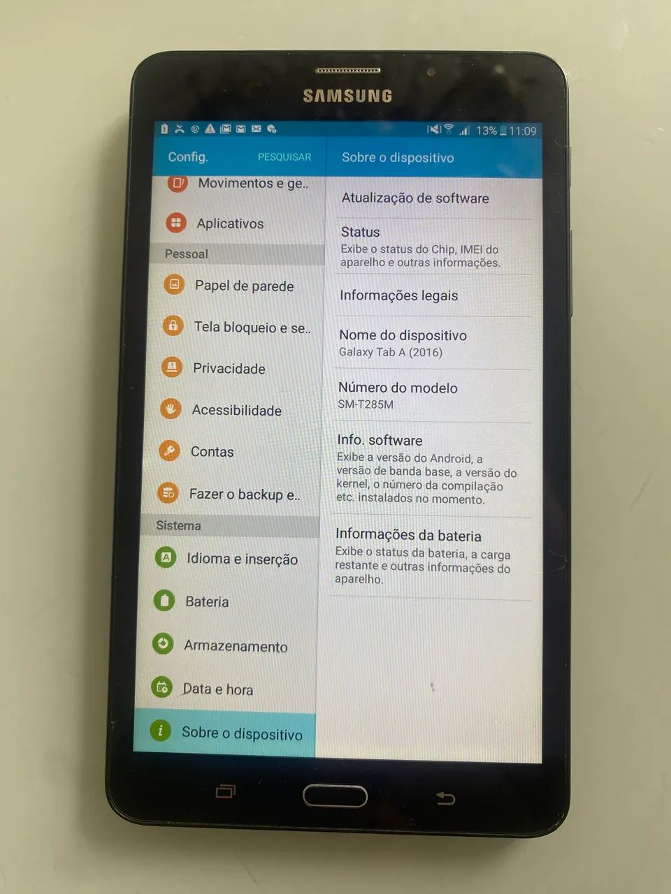 TABLET - Samsung Galaxy