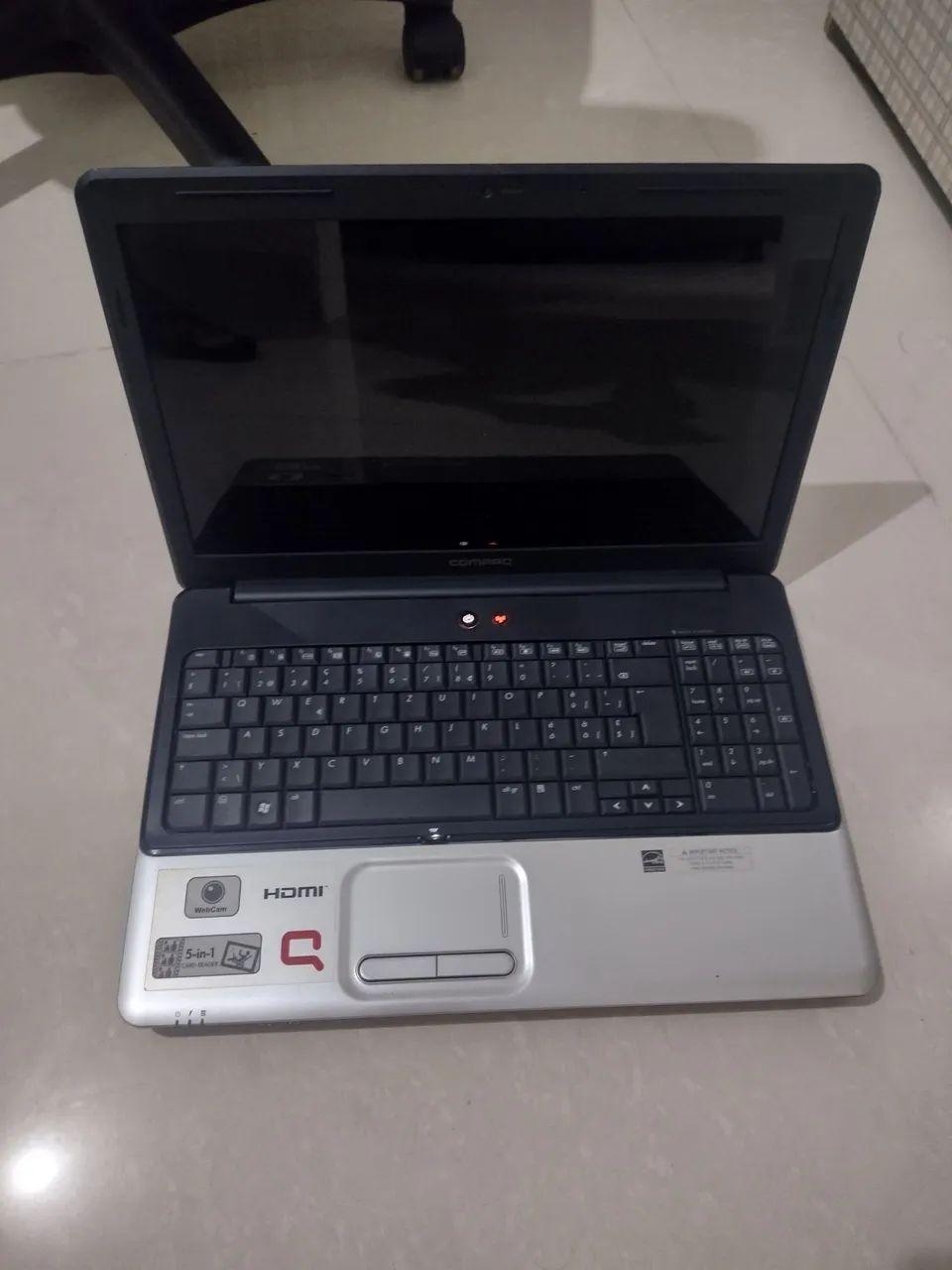 Notebook com defeito