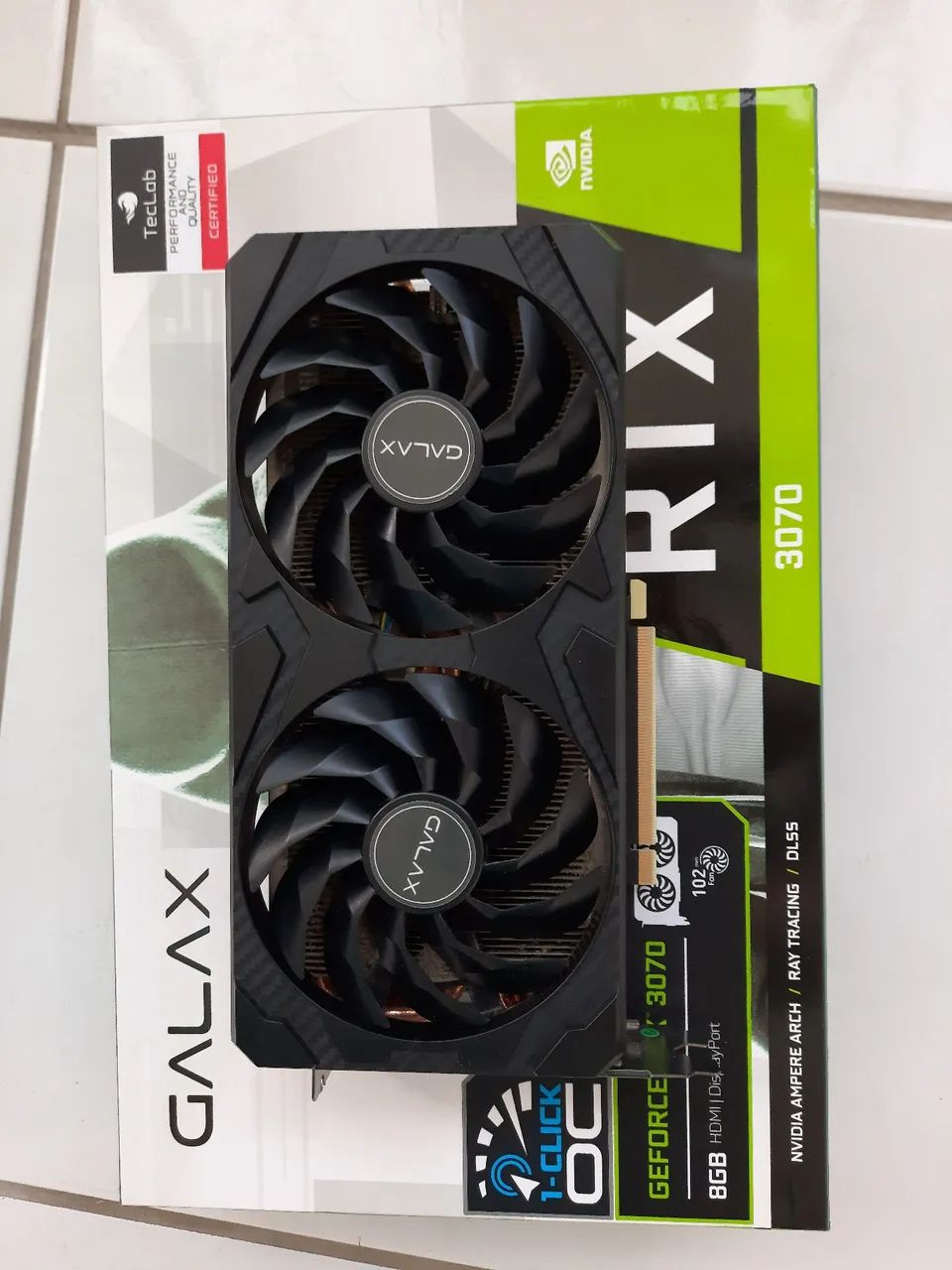 Placa de vídeo gforce 3070 8g
