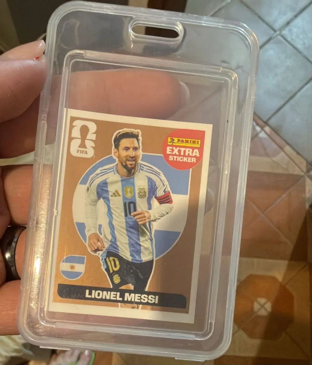 Figurinha Extra Messi Bronze Legend Copa 2026 - Foto 2