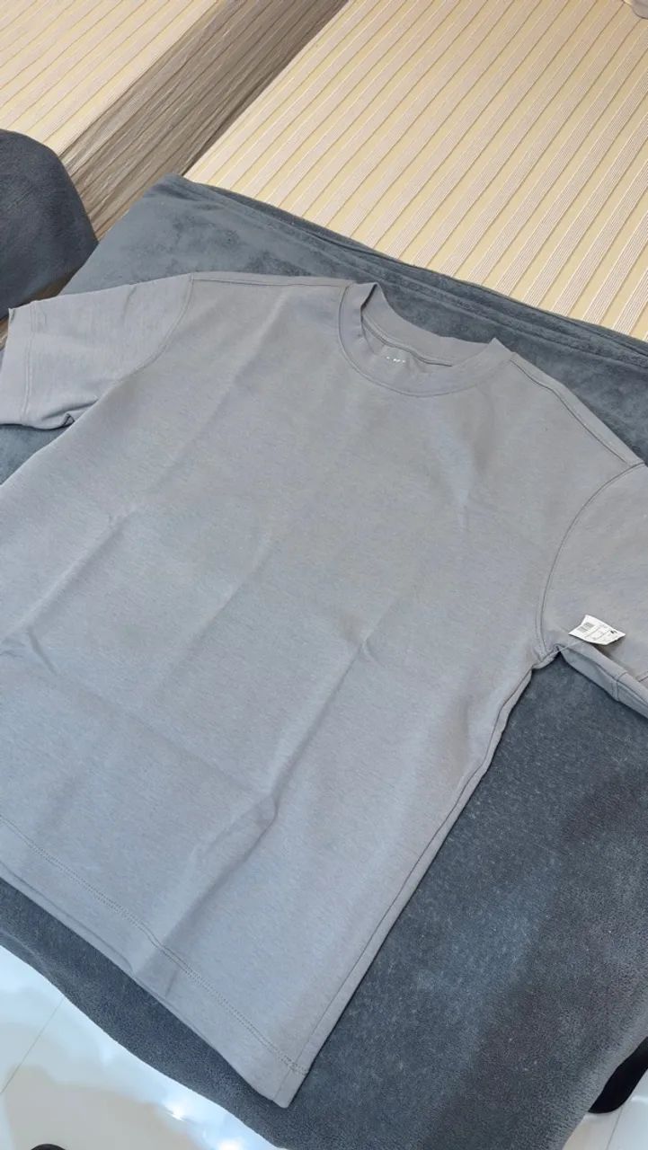 Camisas oversized branca, preta e cinza - Foto 5