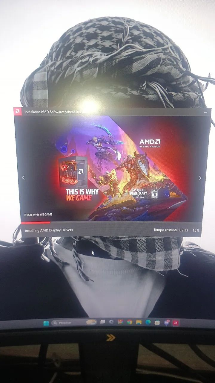 Placa de vídeo RX 7600 8 GB gigabyte - Foto 3