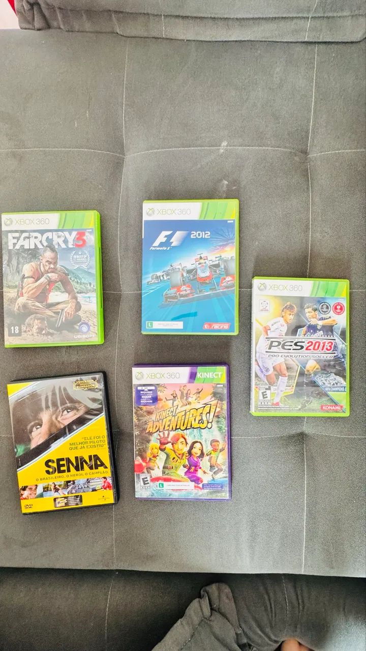 Vendo jogos do XBOX