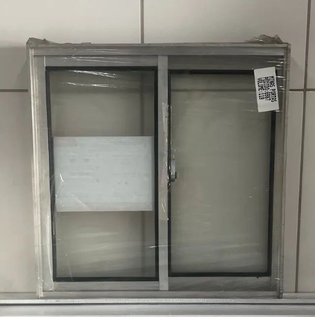 Janelas 2 Folhas de Alumínio com Vidro - Foto 3