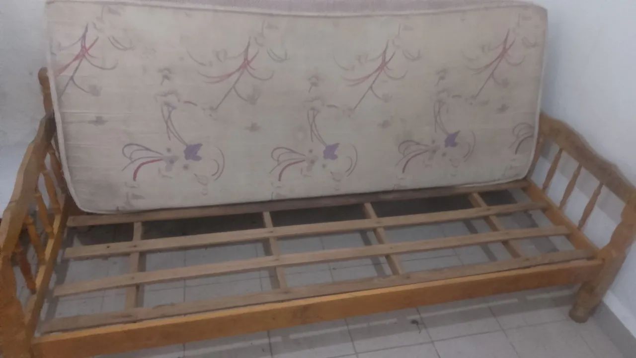 Cama Solteiro+ colchão  - Foto 2