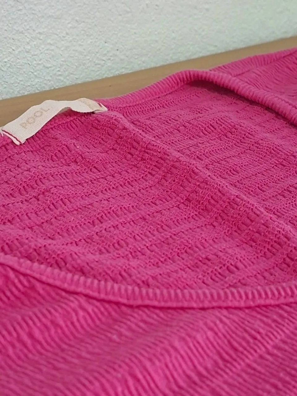 blusa cropped de manga longa  - Foto 2