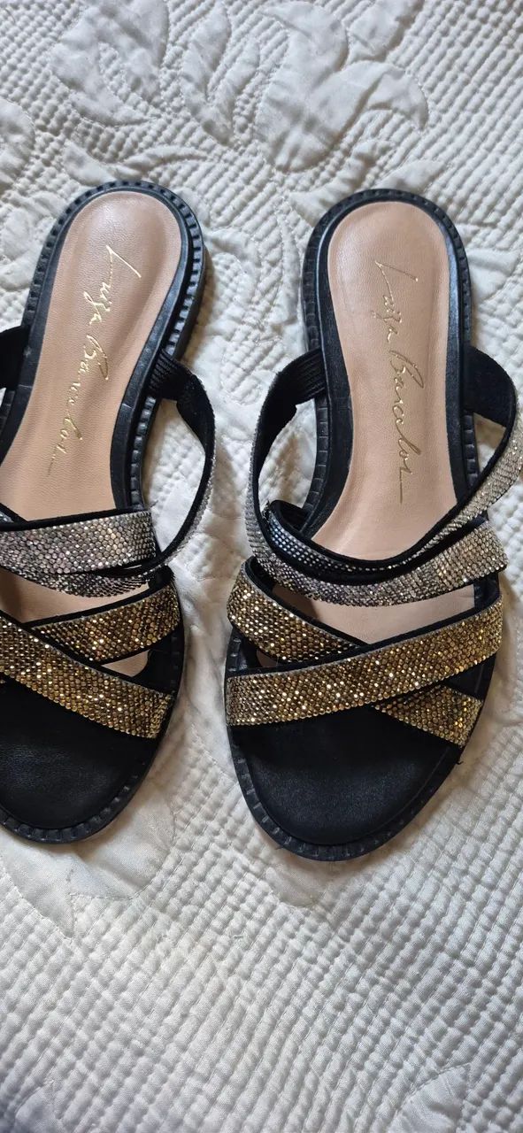Linda sandalia Flat da marca Luiza Barcelos - Foto 4