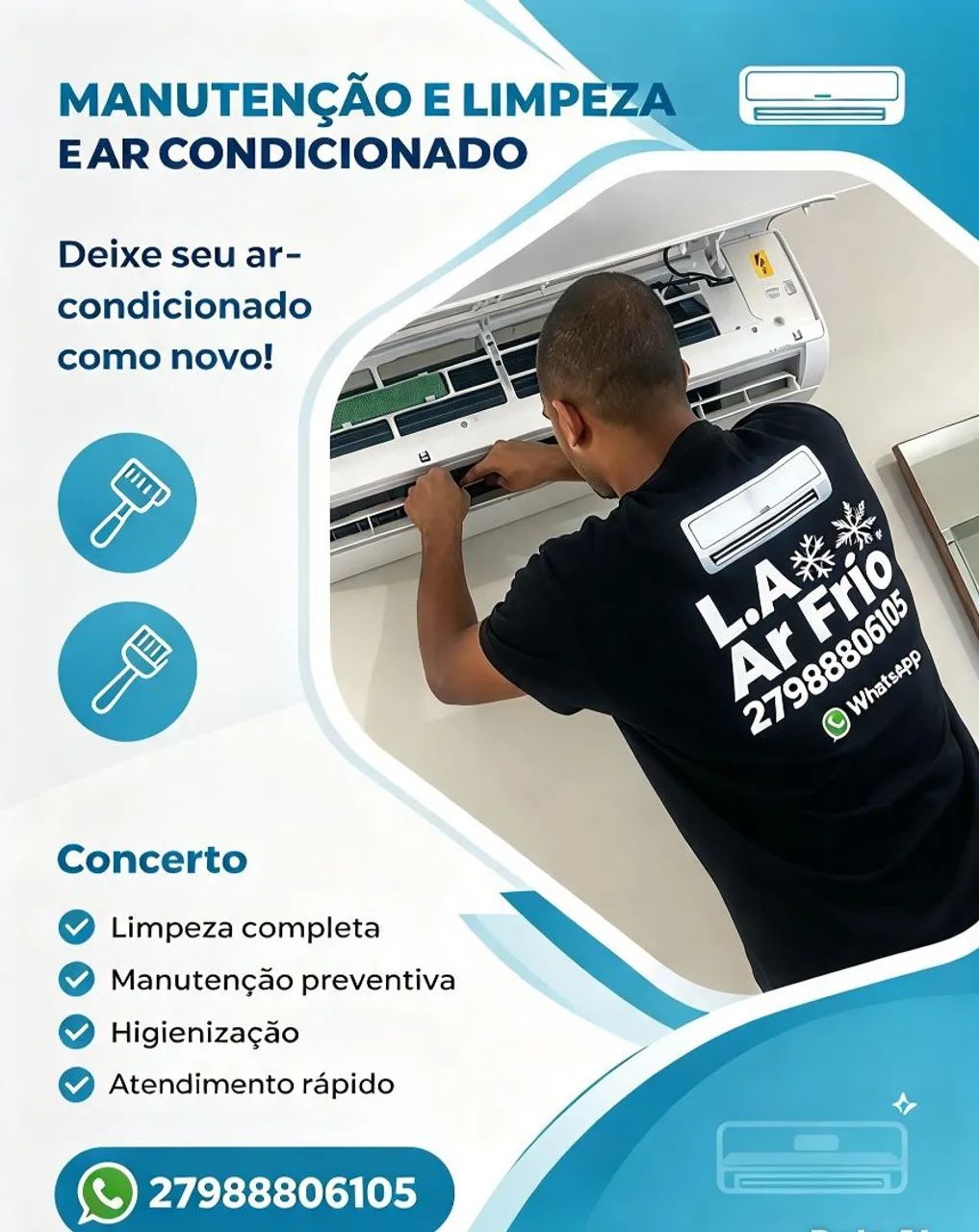 Concerto de ar condicionado 