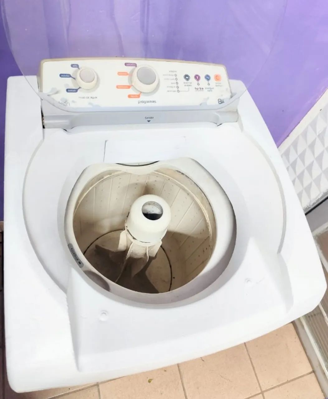 Maquina de lavar Brastemp Clean 8kg BWB08 127v "Entrega Grátis" - Foto 5
