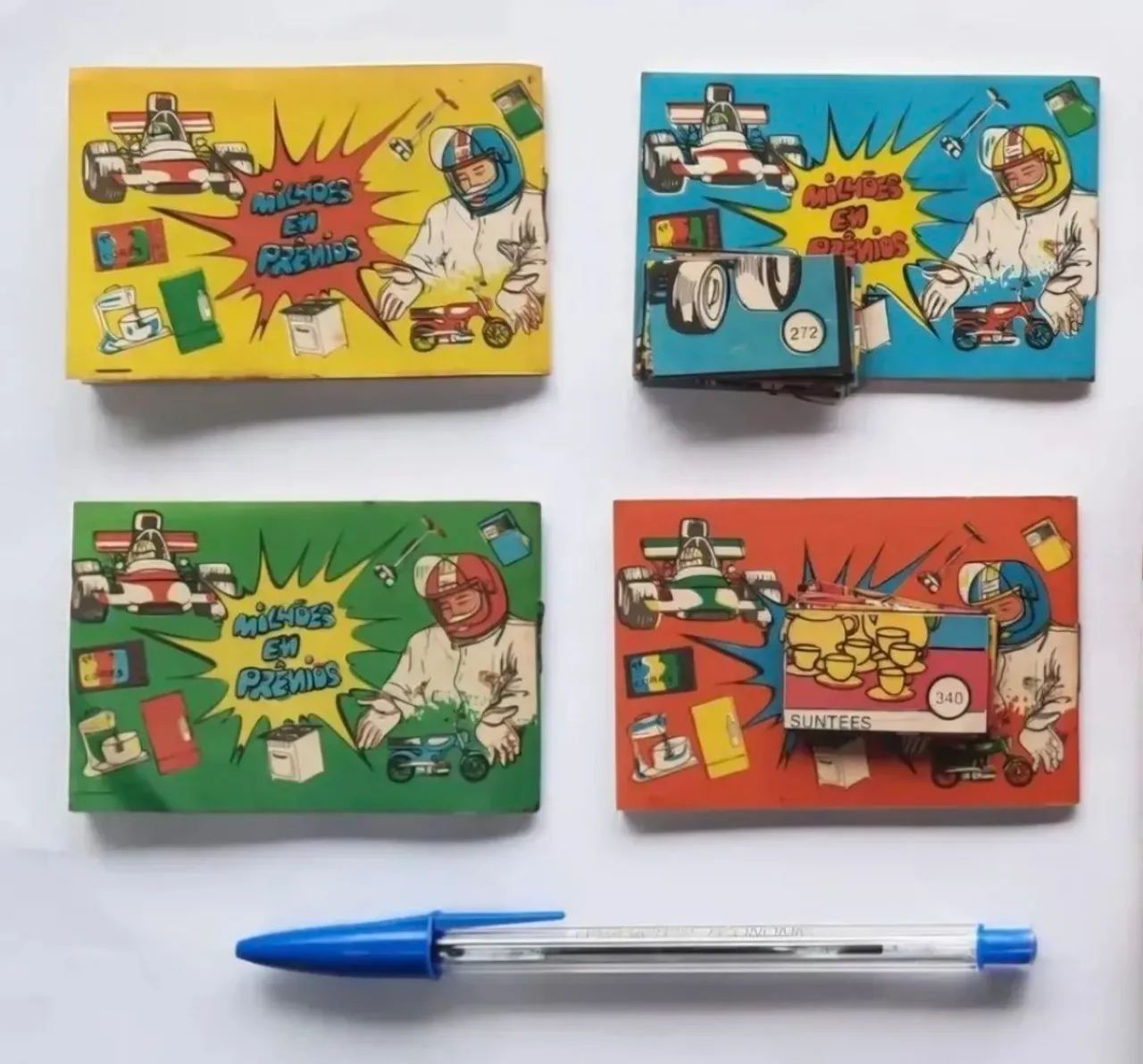 Álbuns De Prêmios Coleção Interlagos Anos 70 + Envelope + Figurinhas<br>Com Envelopes (Usado) - Foto 2