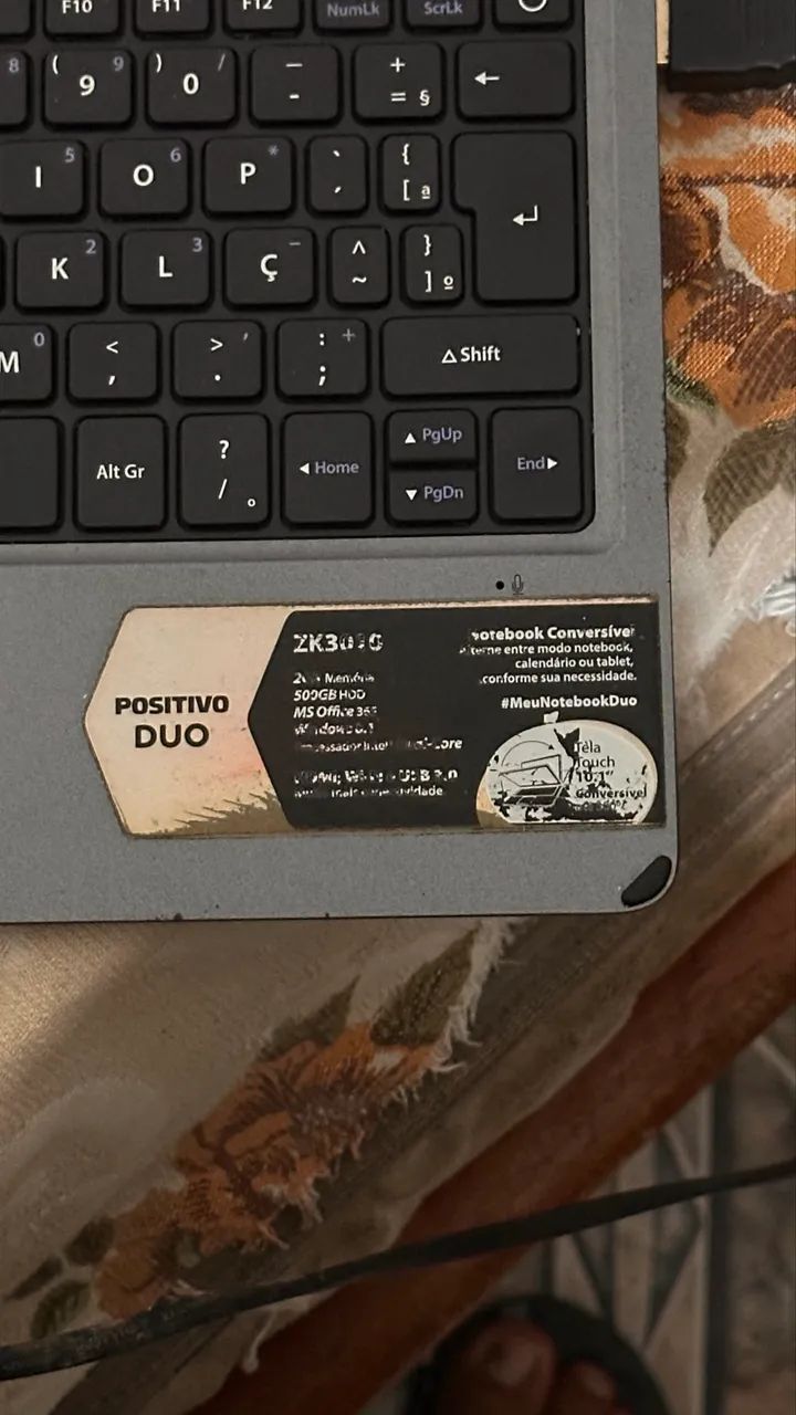 Netbook positivo para retirada de peças - Foto 3