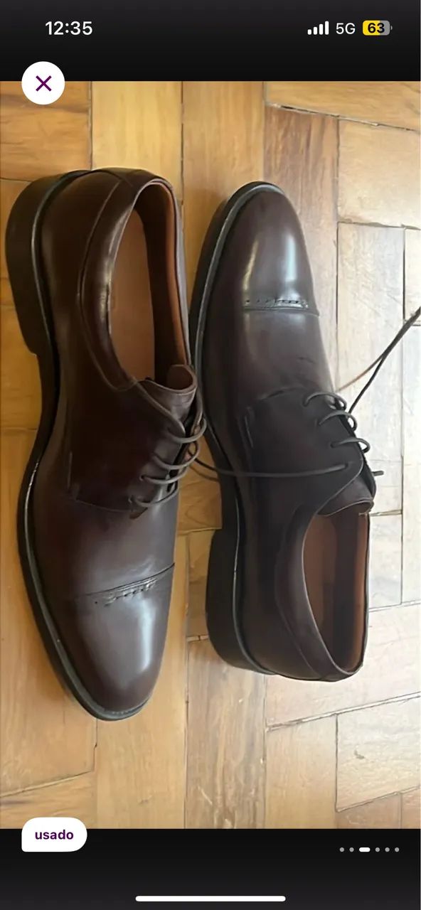 vendo sapato CNS em couro - Foto 5