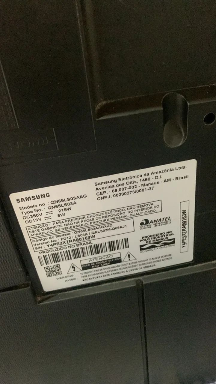 Televisão Samsung 65 ( DESCRIÇÃO ) - Foto 4