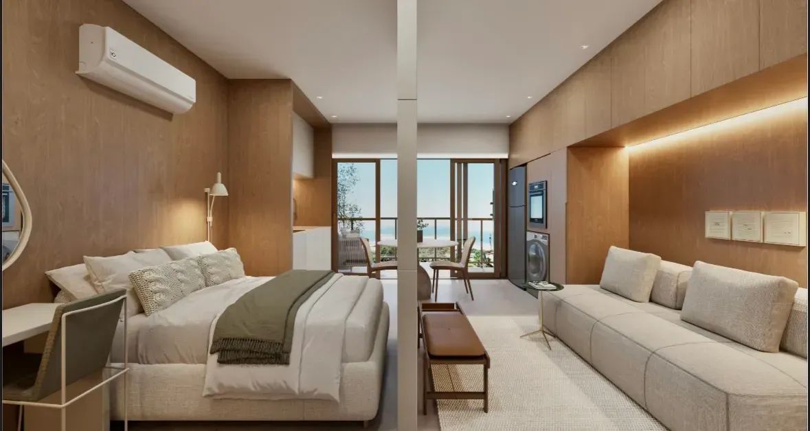 Apartamento para venda com 33 metros quadrados com 1 quarto em Vila Nova - Imbituba - Sant - Foto 5