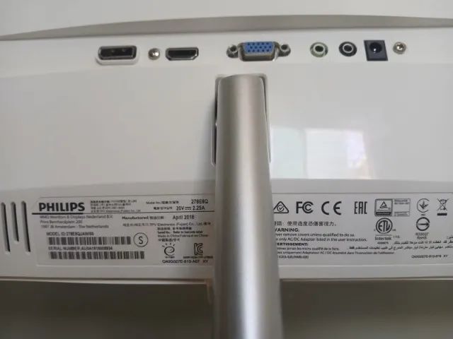 Monitor Philips 278E 27 '' curvo - Foto 3