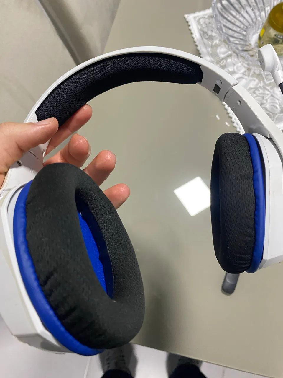Headset Gamer HyperX Cloud Stinger Core Wireless (Branco) - ESTADO DE NOVO