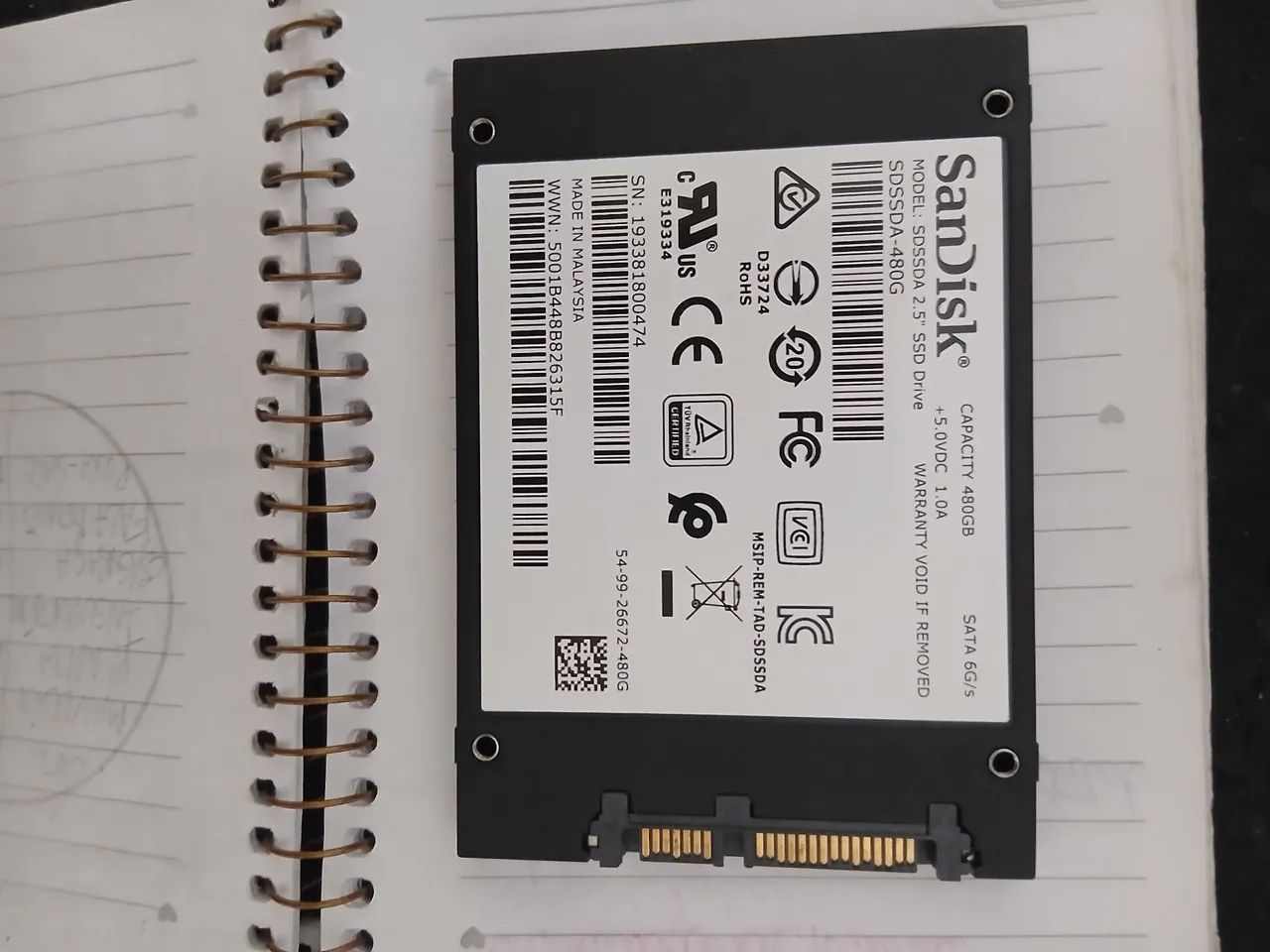 Ssd SanDisk win10 480GB - Foto 3
