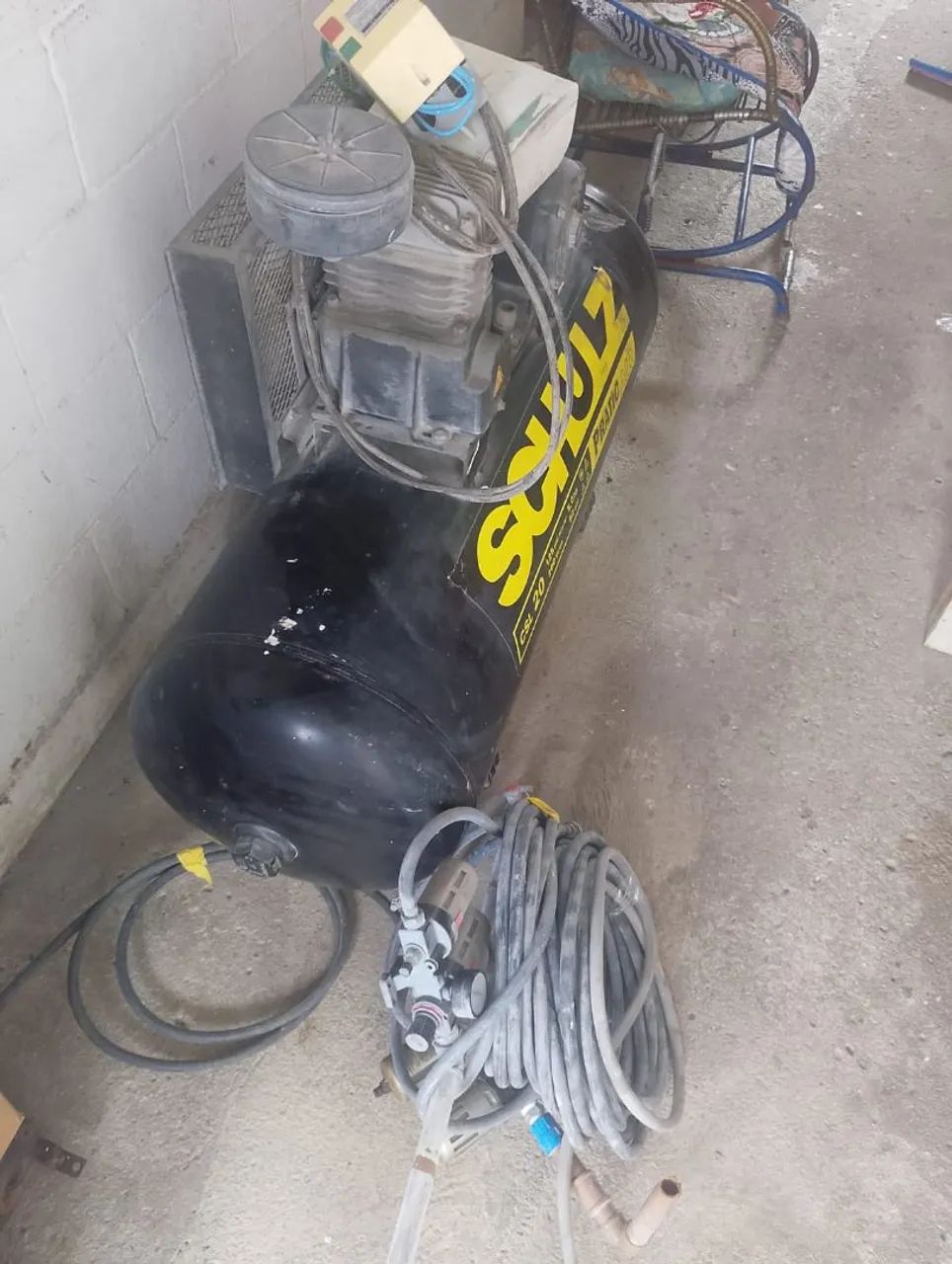 Compressor Schuz  200L 5HP Industrial  - Foto 4