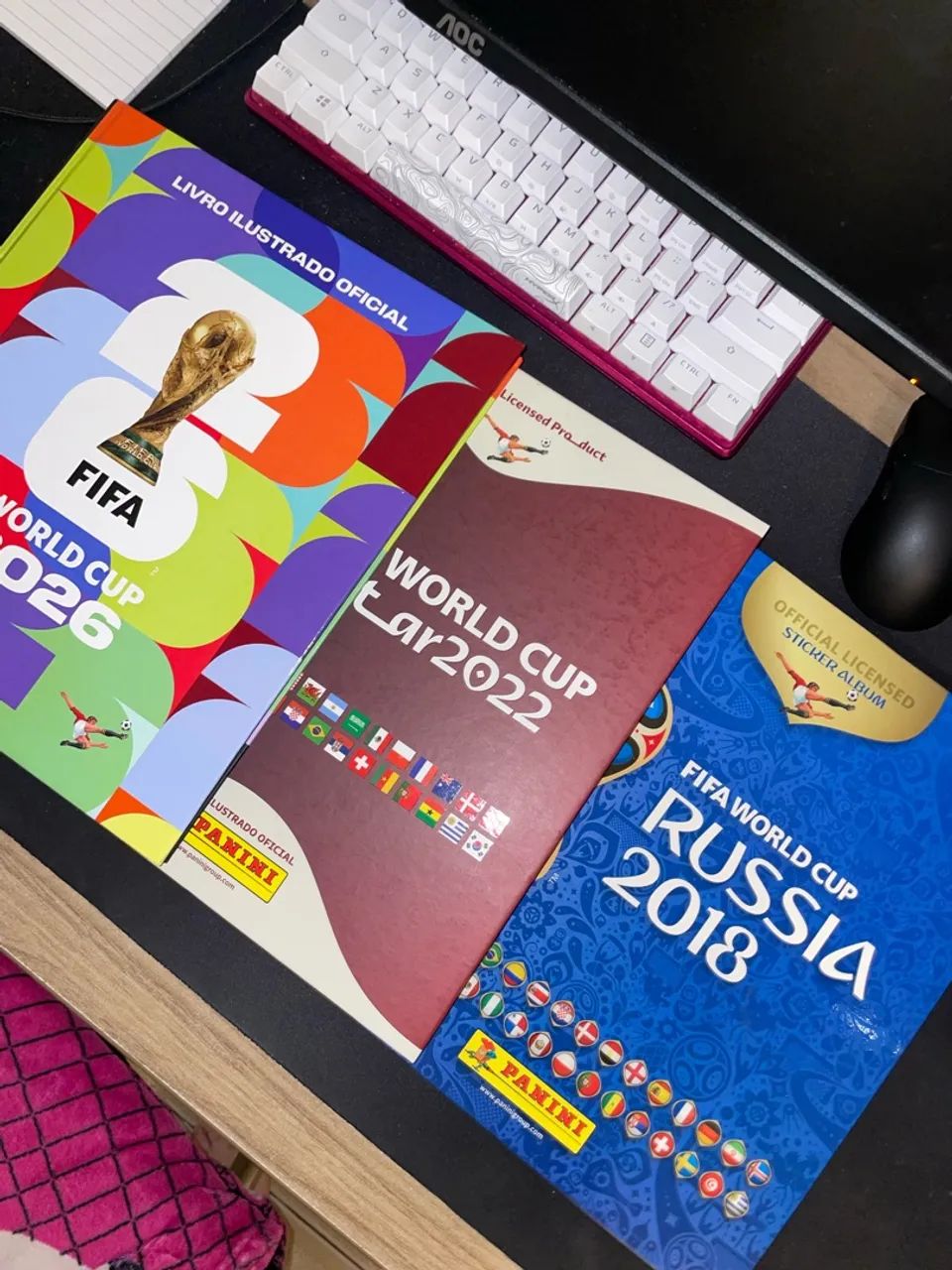 álbum copa do mundo 2018, 2022 e 2026