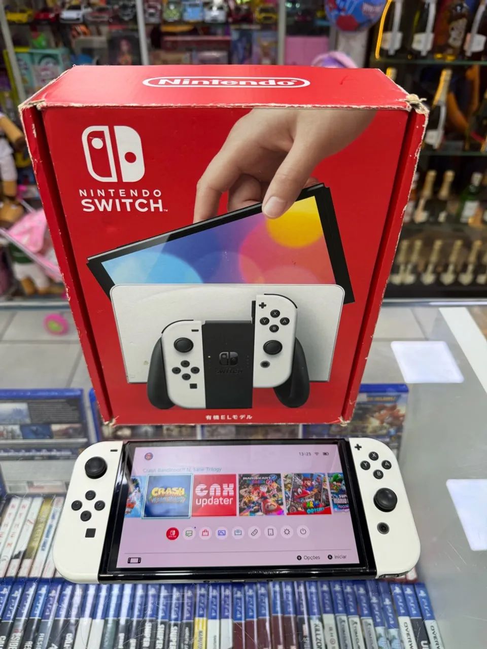 Nintendo Switch oled d3sbl0k3ad0 