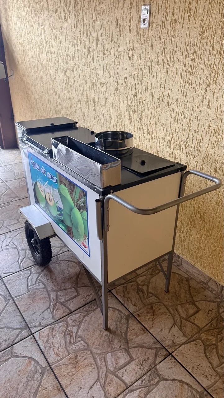 Carrinho de coco 