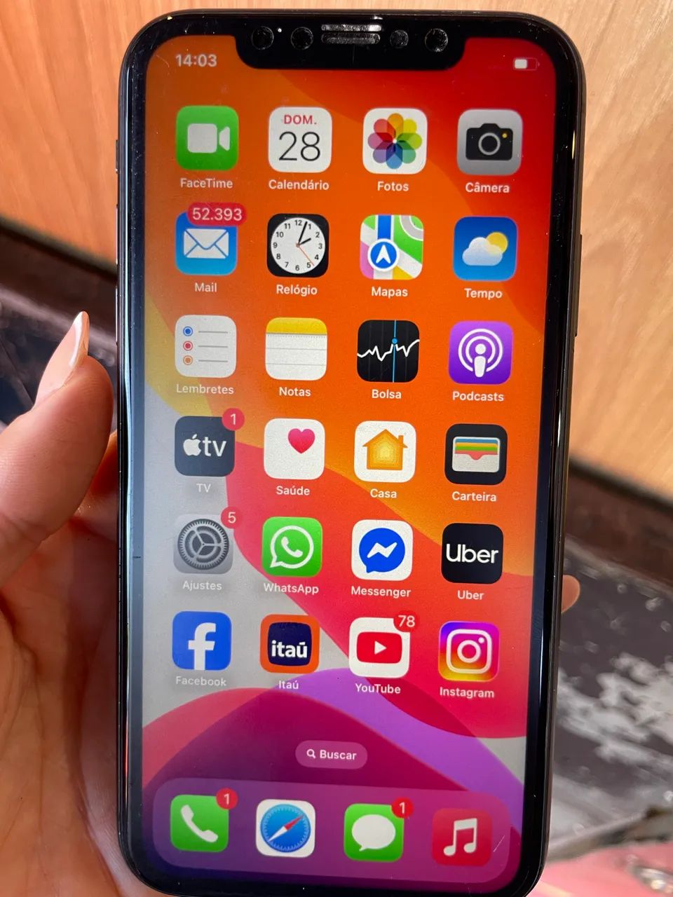 iPhone 11 funcionando perfeitamente!!! 128gb - Foto 2
