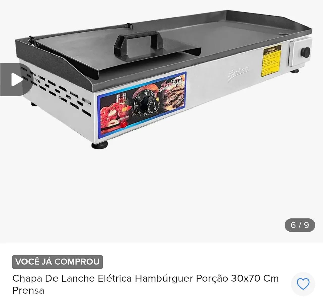 Chapa elétrica nova - Foto 2