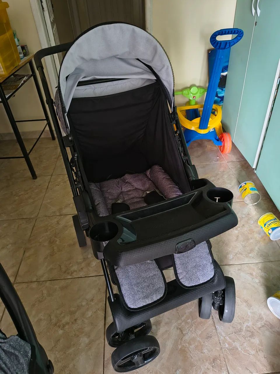 Carrinho e bebe conforto  - Foto 2